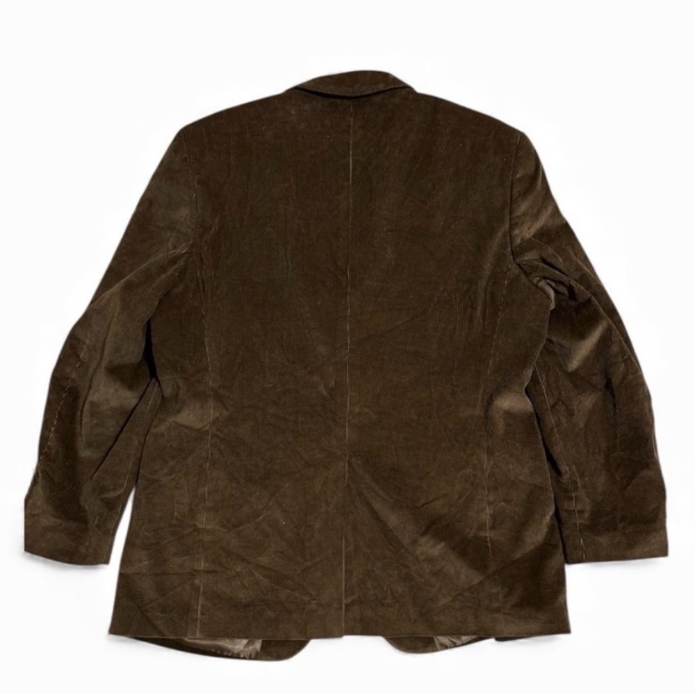 Meeting Street 44R Cotton Brown Corduroy Blazer Sport Coat Suit Jacket - Picture 3 of 10